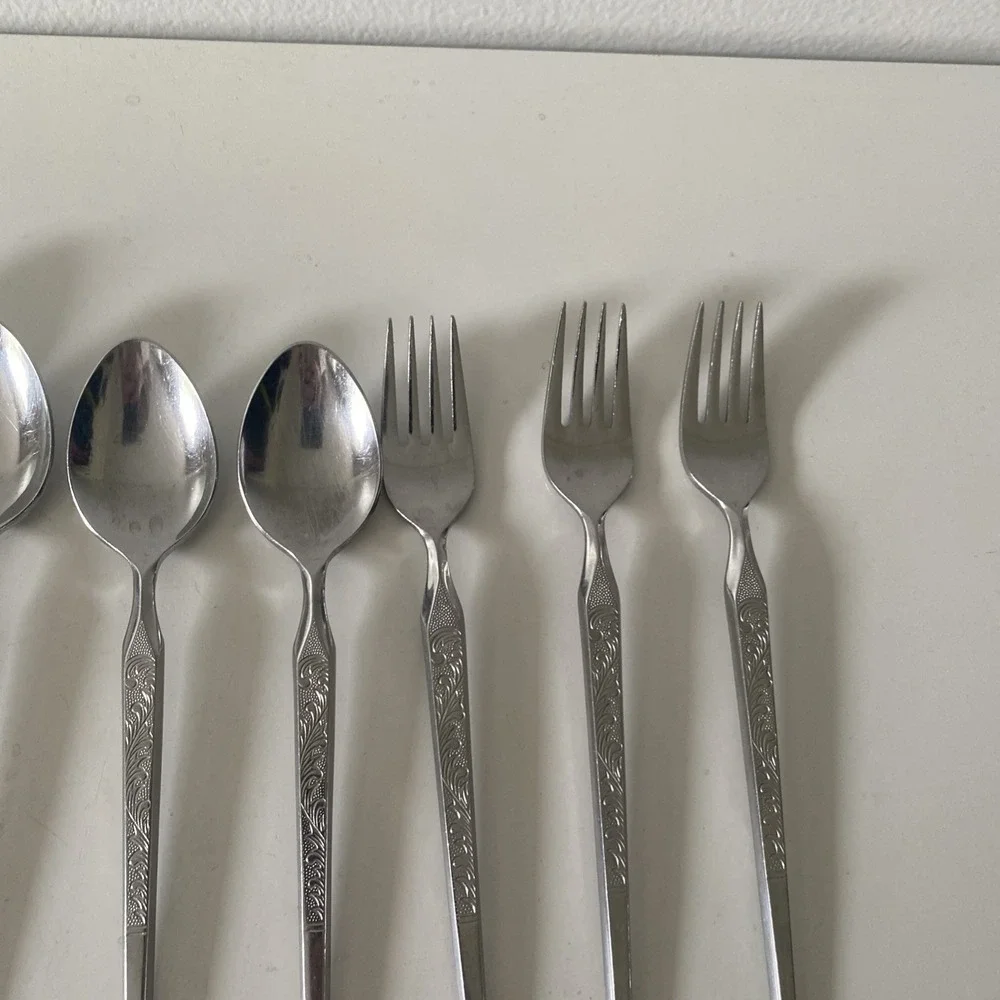 Stanley Roberts Winthrop Flatware Set Stainless Dinner Fork Spoon Knife Japan